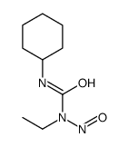 3-cyclohexyl-1-ethyl-1-nitrosourea结构式