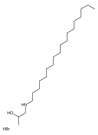 1-(octadecylamino)propan-2-ol,hydrobromide结构式