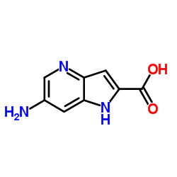 6-Amino-4-azaindole-2-carboxylic acid结构式