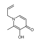 3-hydroxy-2-methyl-1-prop-2-enylpyridin-4-one Structure