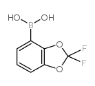 2,2-Difluoro-Benzo[1,3]Dioxole-4-Boronic Acid Structure