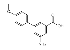 3-amino-5-(4-methoxyphenyl)benzoic acid结构式