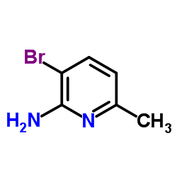 2-Amino-3-bromo-6-picoline structure