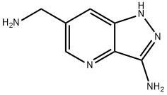 6-Aminomethyl-1H-pyrazolo[4,3-b]pyridin-3-ylamine Structure