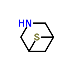 6-Thia-3-azabicyclo[3.1.1]heptane Structure