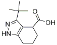 3-tert-butyl-4,5,6,7-tetrahydro-1H-indazol-4-carboxylic acid Structure