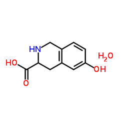 6-HYDROXY-1,2,3,4-TETRAHYDRO-3-ISOQUINOLINECARBOXYLIC ACIDHYDRATE picture
