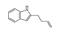 2-(but-3-enyl)-1H-indole Structure