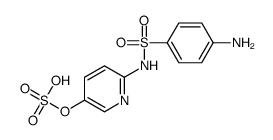 [6-[(4-aminophenyl)sulfonylamino]pyridin-3-yl] hydrogen sulfate Structure