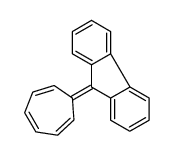 9-cyclohepta-2,4,6-trien-1-ylidenefluorene Structure