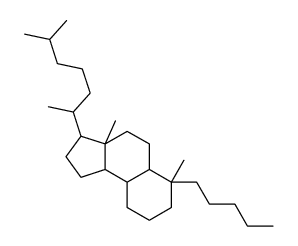 4-methyl-4,5-secocholestane结构式