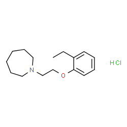 1-(2-(2-乙基苯氧基)乙基)氮杂环庚烷盐酸盐图片