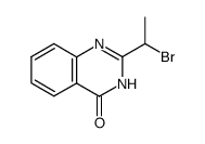 2-(1-bromoethyl)quinazolin-4(3H)-one Structure