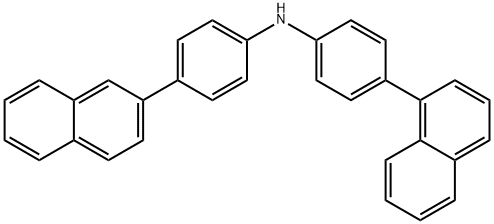 4-(1-萘基)-N- [4-(2-萘基)苯基]苯胺图片