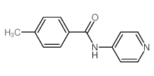 Benzamide,4-methyl-N-4-pyridinyl- structure