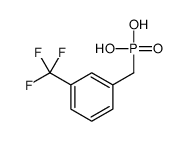 {[3-(Trifluoromethyl)phenyl]methyl}phosphonic acid Structure
