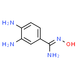 3,4-Diaminobenzamidoxime Structure