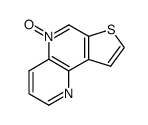 thieno(2,3-c)(1,5)naphthyridine 5-oxide结构式