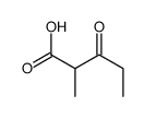 2-methyl-3-oxo-pentanoic acid Structure