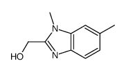 1H-Benzimidazole-2-methanol,1,6-dimethyl-(9CI) structure