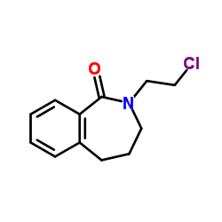 2-(2-Chloroethyl)-2,3,4,5-tetrahydro-1H-2-benzazepin-1-one图片