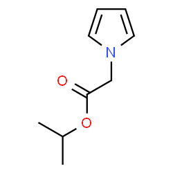 1H-Pyrrole-1-aceticacid,1-methylethylester(9CI) Structure