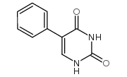 2,4(1H,3H)-Pyrimidinedione,5-phenyl- structure
