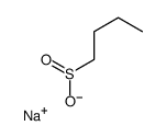 sodium,butane-1-sulfinate Structure