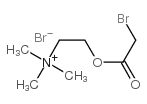 bromoacetylcholine bromide Structure