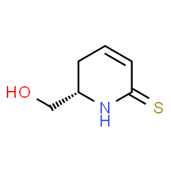 2(1H)-Pyridinethione, 5,6-dihydro-6-(hydroxymethyl)-, (S)- (9CI)结构式