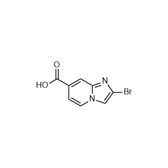 2-Bromoimidazo[1,2-a]pyridine-7-carboxylic acid picture