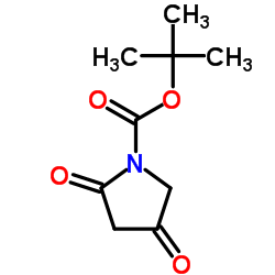 1-BOC-吡咯烷-2,4-二酮图片