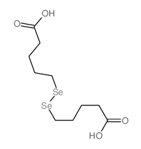 Pentanoic acid, 5,5-diselenobis-结构式