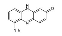 6-Amino-2-phenazinol结构式