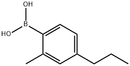 (2-methyl-4-propylphenyl)boronic acid Structure