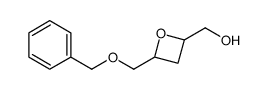 cis/trans-(4-benzyloxymethyloxetan-2-yl)methanol Structure