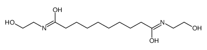 N,N'-bis(2-hydroxyethyl)decanediamide结构式