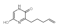 2(1H)-Pyrazinone,5-hydroxy-3-(4-pentenyl)-(9CI) Structure