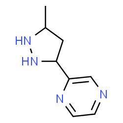 2-(5-METHYL-1H-PYRAZOL-3-YL)PYRAZINE Structure