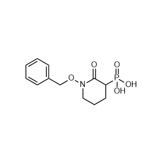 (1-(Benzyloxy)-2-oxopiperidin-3-yl)phosphonic acid Structure
