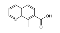 8-methylquinoline-7-carboxylic acid structure