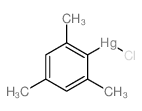 chloro-(2,4,6-trimethylphenyl)mercury结构式