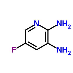 5-fluoropyridine-2,3-diamine structure