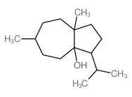 3a(1H)-Azulenol,octahydro-6,8a-dimethyl-3-(1-methylethyl)-, (3R,3aS,6R,8aS)- Structure