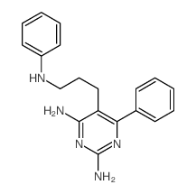 2,4-Pyrimidinediamine,6-phenyl-5-[3-(phenylamino)propyl]- picture