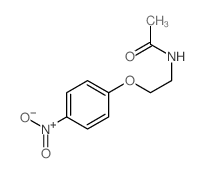 Acetamide,N-[2-(4-nitrophenoxy)ethyl]- structure