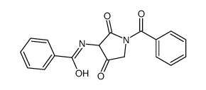 N-(1-benzoyl-2,4-dioxopyrrolidin-3-yl)benzamide结构式