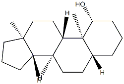 5α-Androstan-1β-ol结构式