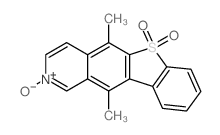 Thiaellipticine sulfone结构式
