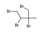 1,2,3,4-tetrabromo-2-methylbutane Structure